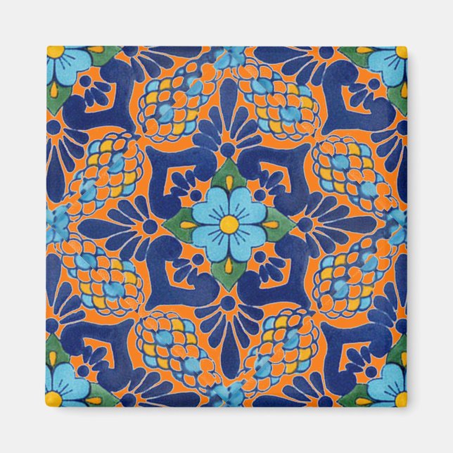 Talavera Tile Magnet (Framsidan)