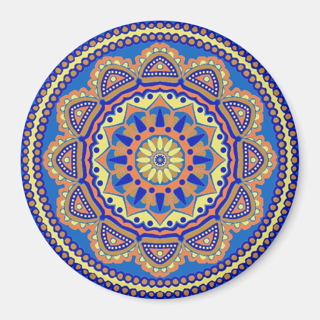 Talavera Tile Magnet (Framsidan)