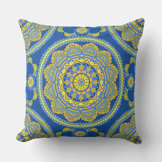 Talavera Tile Pillow Kudde (Framsida)
