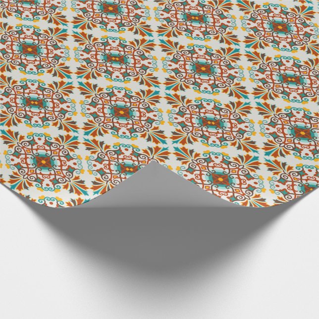Talavera Tile Presentpapper (Hörn)