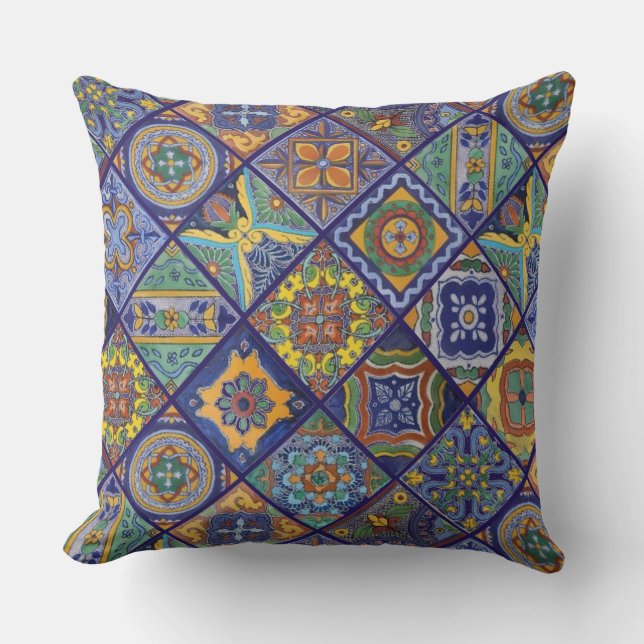 Talavera Tiles Kudde (Framsida)