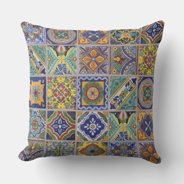 Talavera Tiles Kudde (Framsida)