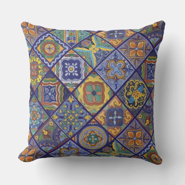 Talavera Tiles Kudde (Framsida)