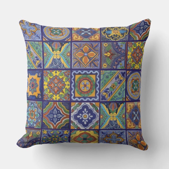 Talavera Tiles Kudde (Framsida)