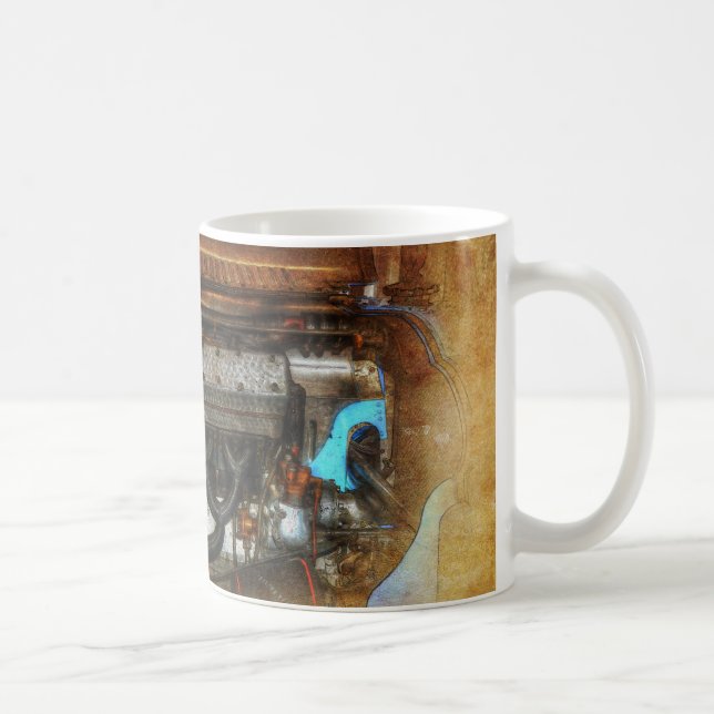 Talbot grand prixmotor 1926 kaffemugg (Höger)