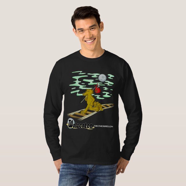 Talbot på spårar t shirt (Hel framsida)