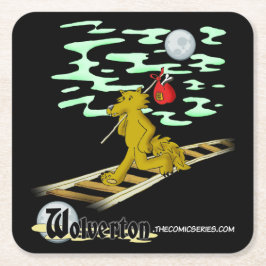 Talbot på spårar underlägg papper kvadrat