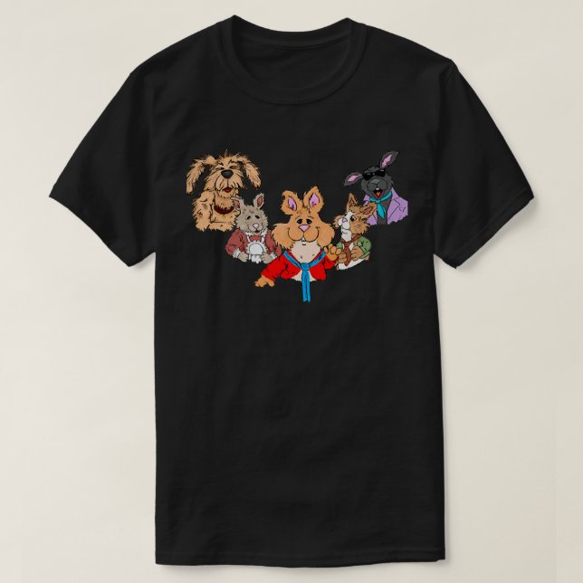 Tale of the Bunny Picnic T Shirt (Design framsida)