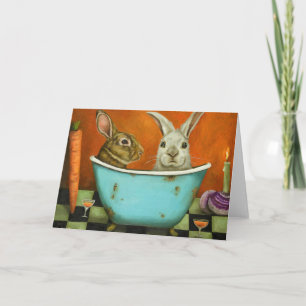 Tale of two bunnies helgkort