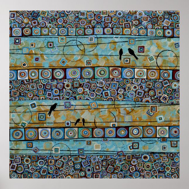 Tale of Two Cities - Bird on a Wire Poster (Framsidan)