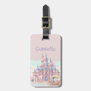 Tale Theme Castle och Carriage Bagagebricka