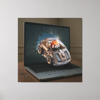 Talent Breaks through. Canvastryck