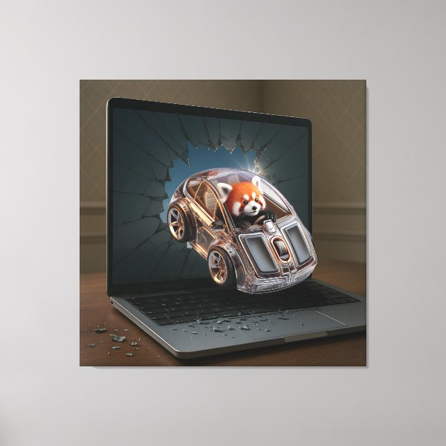 Talent Breaks through. Canvastryck (Framsida)