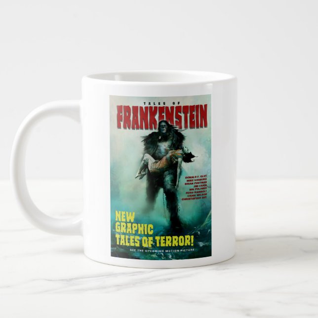 Taler om Frankenstein Coffee Mugg Jumbo Mugg (Vänster)