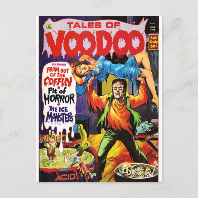 Tales av Voodoo 3 Vykort (Framsida)