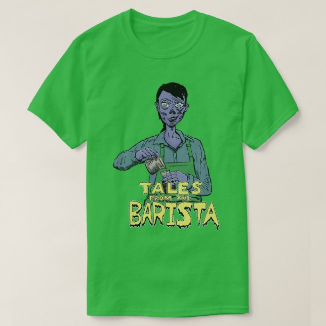 Tales från Barista T Shirt (Design framsida)