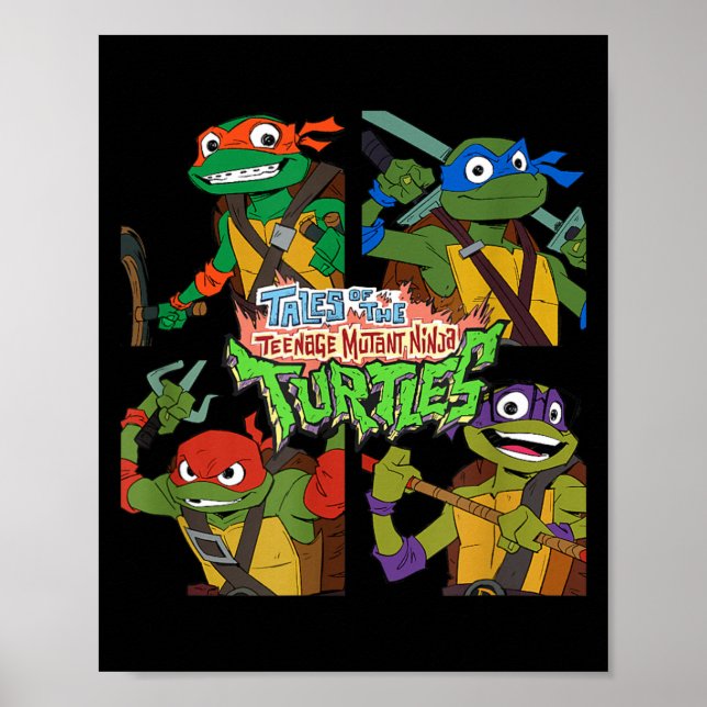 Tales Of The nage Mutant Ninja Turtles Box Up Poster (Framsidan)