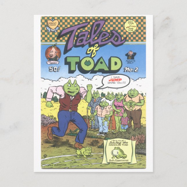 Tales of Toad #2, 1971 Vykort (Framsida)