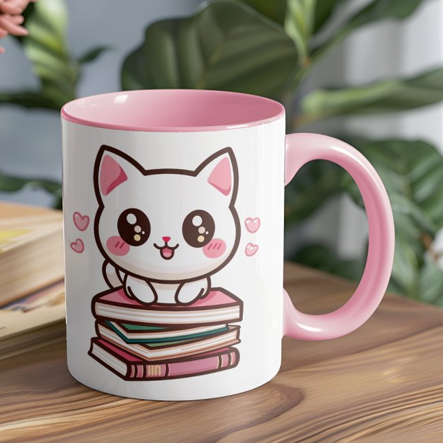 Talet och Svan gör min dag - Katt och Hund Mugg (This cozy and creative design is perfect for anyone who loves their pets as much as their books)