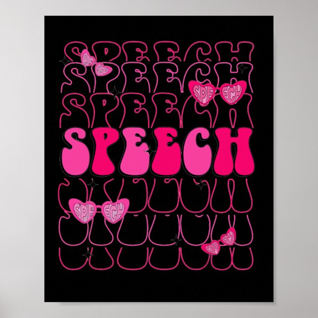 Taleterapeut Valentin Slp Logoped Poster (Framsidan)