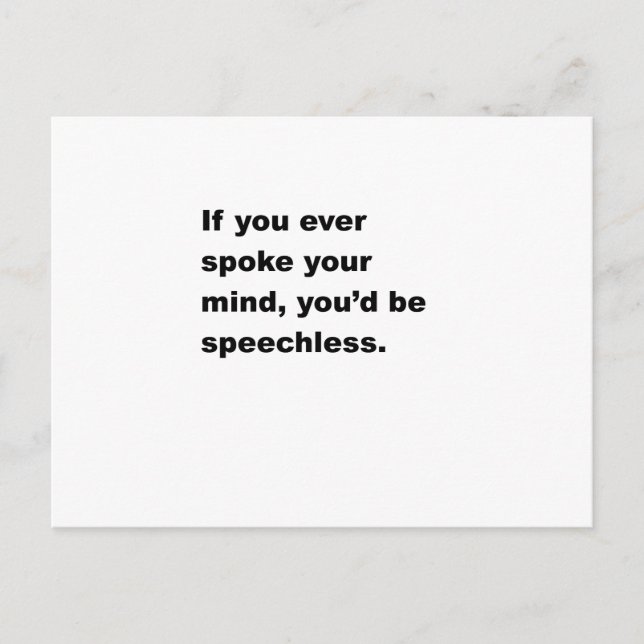 Talför ingen vykort (Framsida)