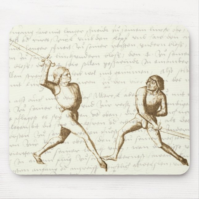 Talhoffers manuella mousepad musmatta (Framsidan)