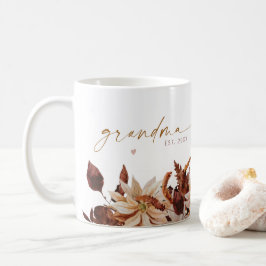 TALIA Bohemian Terracotta Blommigt Grandma Est. Kaffemugg