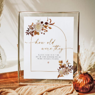 TALIA Boho föll så gammal var de Möhippa Poster