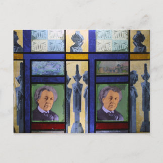 Taliesin Väster Drawer #2 Collage Vykort