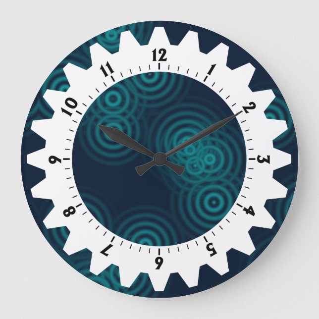 Tålig 01 - elektrisk ström stor klocka (Framsida)