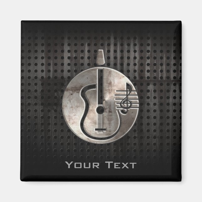 Tålig akustisk gitarr magnet (Framsidan)