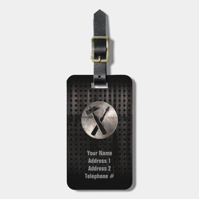 Tålig Carpenter Verktyg Bagagebricka (Vertikal Framsida)