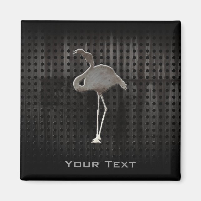 Tålig Flamingo Magnet (Framsidan)
