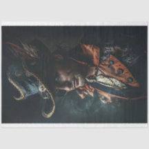 Tålig kapten Charisma Pirat Decoupage