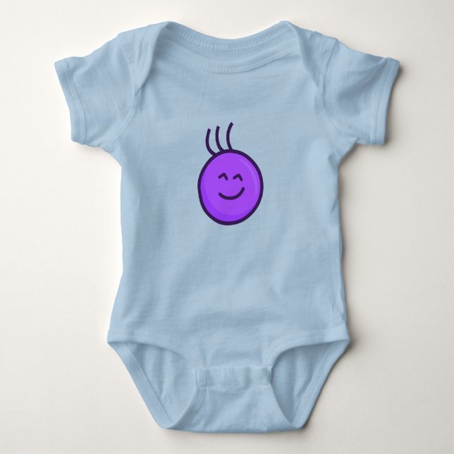 Tålig lila (optimistisk mening) t shirt (Framsida)