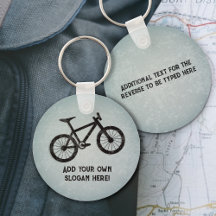 Tålig look Mountain Bike - din text front & back
