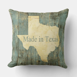 Tålig Made in Texas Blue Dekorativ kudde