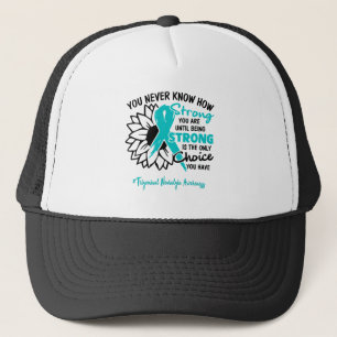 Tålig Neuralgia Awareness Ribbon Support Gift Keps