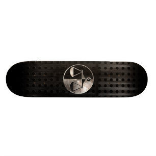 Tåliga rättviseskalor old school skateboard bräda 21,6 cm