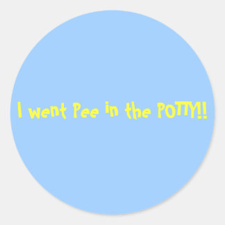 Tåliga träningsmärken runt klistermärke