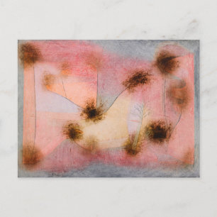Tåliga växter - Paul Klee - Abstrakt konst Vykort