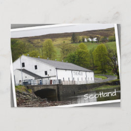 Talisker whisky-destilleri på Skye, Skottland Vykort