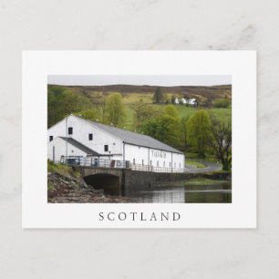 Talisker whisky-destilleri på Skye, Skottland Vykort