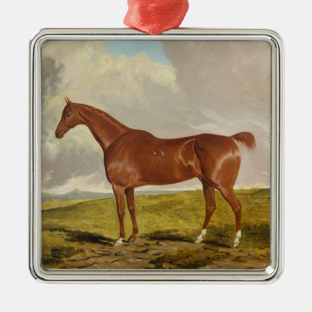 Talisman c.1840 julgransprydnad metall (Framsidan)