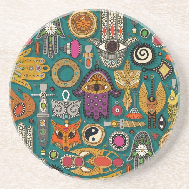talisman viridans grön underlägg (Framsidan)