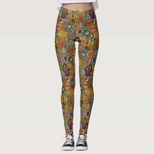 TALISMANS moss leggings (Framsida)