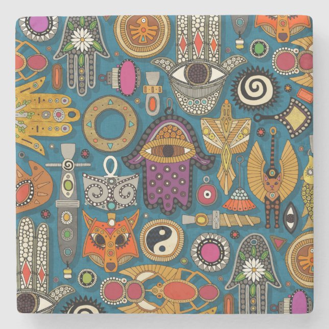 TALISMANS-Underlägg Stenunderlägg (Framsidan)