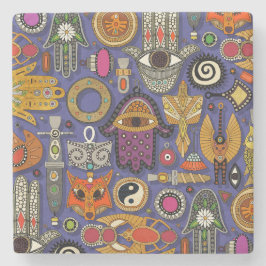 TALISMANS violet blue Underlägg