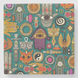 TALISMANS viridian-grönten Underlägg