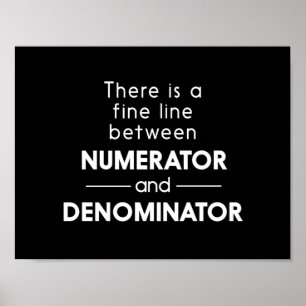 Täljare och nämnare poster